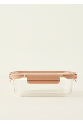 Bella Maison Terra Cam Saklama Kabı Bej (1050 cc)