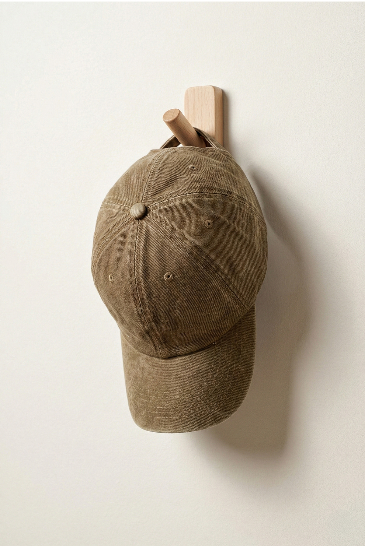 OnMyHead  Açık Kahve Yıkamalı Kep - Görsel 2