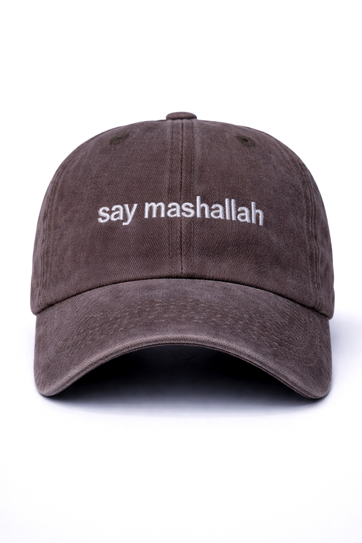 SAY MASHALLAH (MASHALLAH DE) EMBROIDERED ANTIQUE CAP HAT