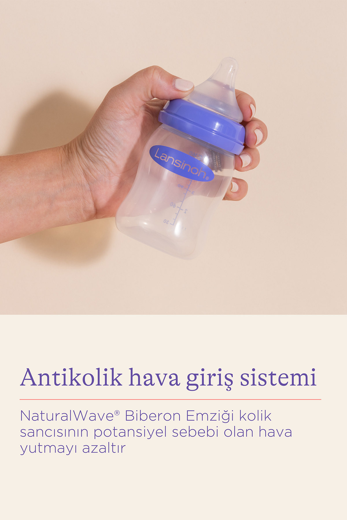 LANSINOH Pp Biberon 160ml fotoğrafı 4 (önizleme)