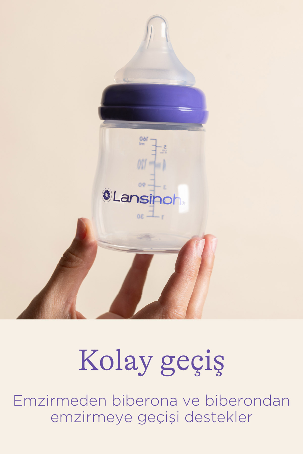 LANSINOH NaturalWave® 2'li Biberon Emziği Yavaş Akışlı (1 Ay+) fotoğrafı 6 (önizleme)