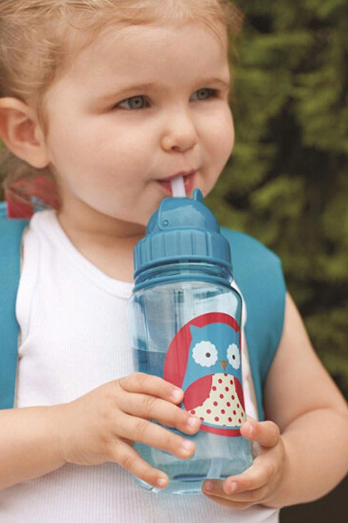 Skip Hop Zoo Pipetli Suluk Baykuş fotoğrafı 5 (önizleme)