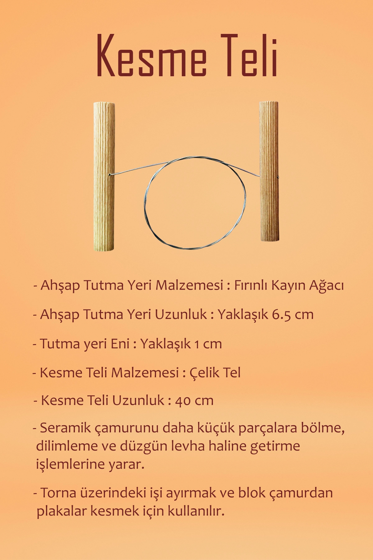 ACUTO Beyaz Seramik Hamuru 1 Kg Kil Ebeşuar Seti Akrilik Boya 50 ml Vernik Ahşap Düz Merdane Zımpara fotoğrafı 3 (önizleme)