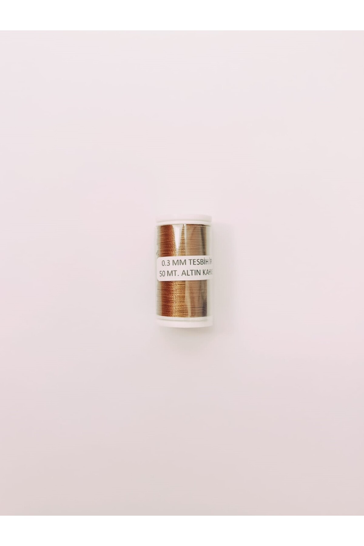 0.3 Mm 50 Metre Tesbih Ipi Altın Kahverengi Renk