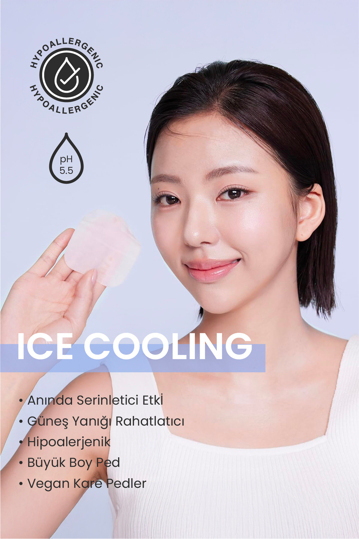 Ice Cooling Tüm Cilt Tipleri Için Nemledirici Tonik Pad 120 Adet — TYC9P90DYN172830177073624 — تصویر 3 از 9