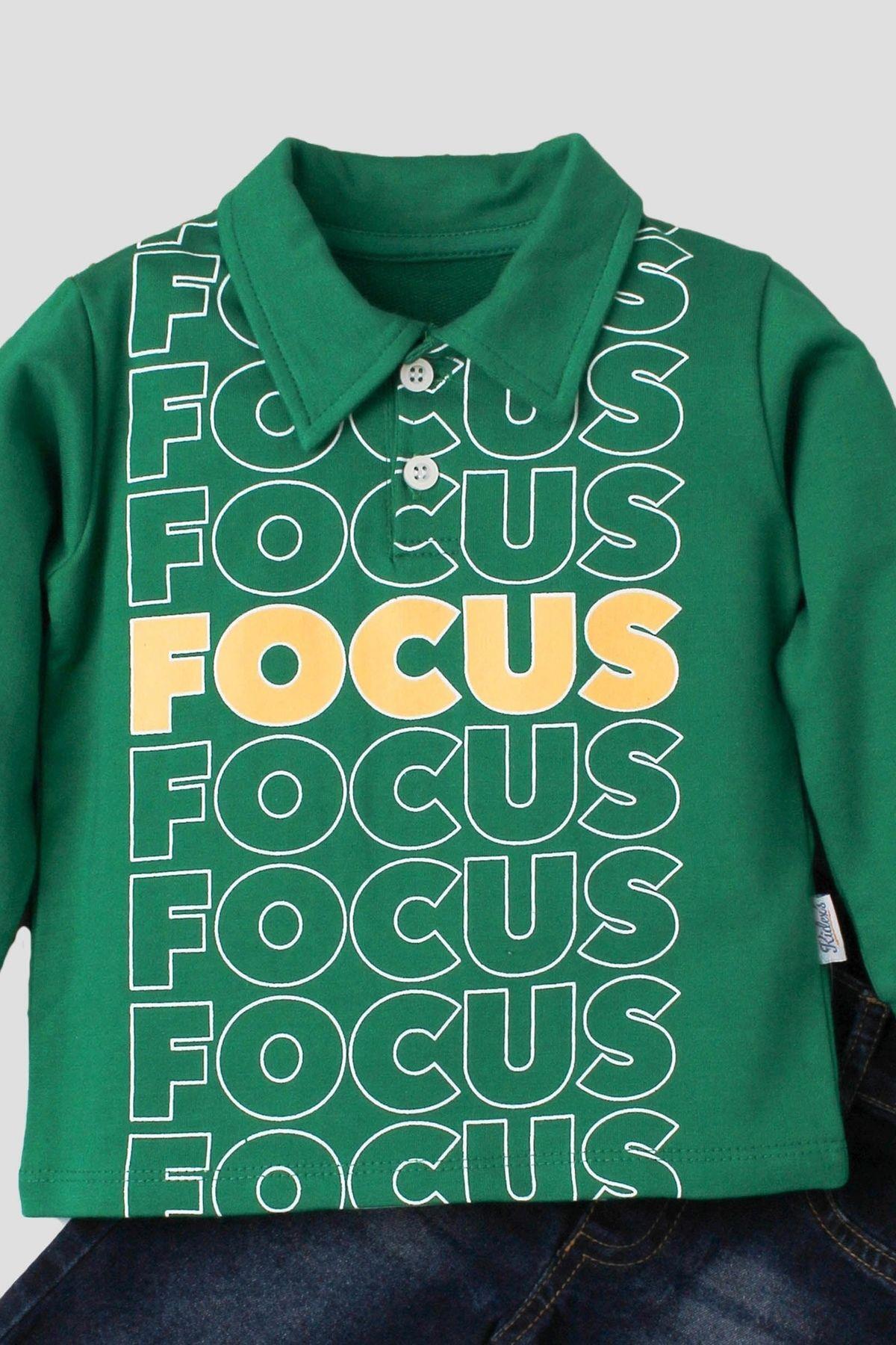 Kidex’s Baby Bebek Polo Kot Pantolonlu Pamuklu Bayram Doğum Günü Düğün Nişan Mevlüt fotoğrafı 7 (önizleme)