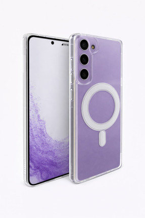 Vissona Samsung Galaxy S22 Uyumlu Kamera Korumalı Magsafe Wireless Şarj Özell...