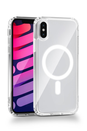 Vissona iPhone X / XS İphone Uyumlu Kamera Korumalı Magsafe Wireless Şarj Öze...