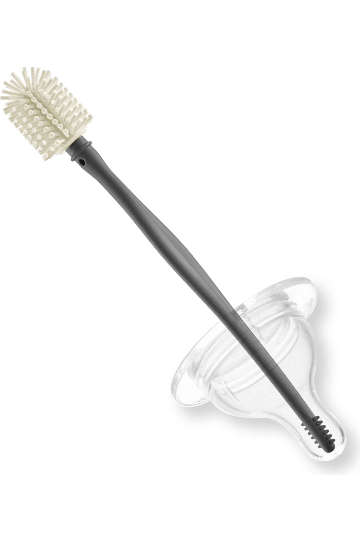 Babyjem Biberon Ve Emzik Temizleme Fırçası - Ekru fotoğrafı 2 (önizleme)