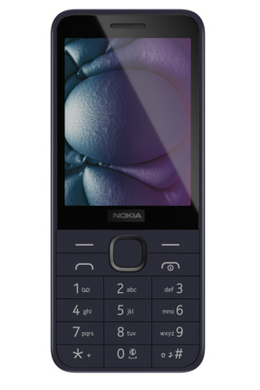 Nokian Tyres 230 Tuşlu Cep Telefonu 3G LİTE KOYU GRİ YÜKSEK SES