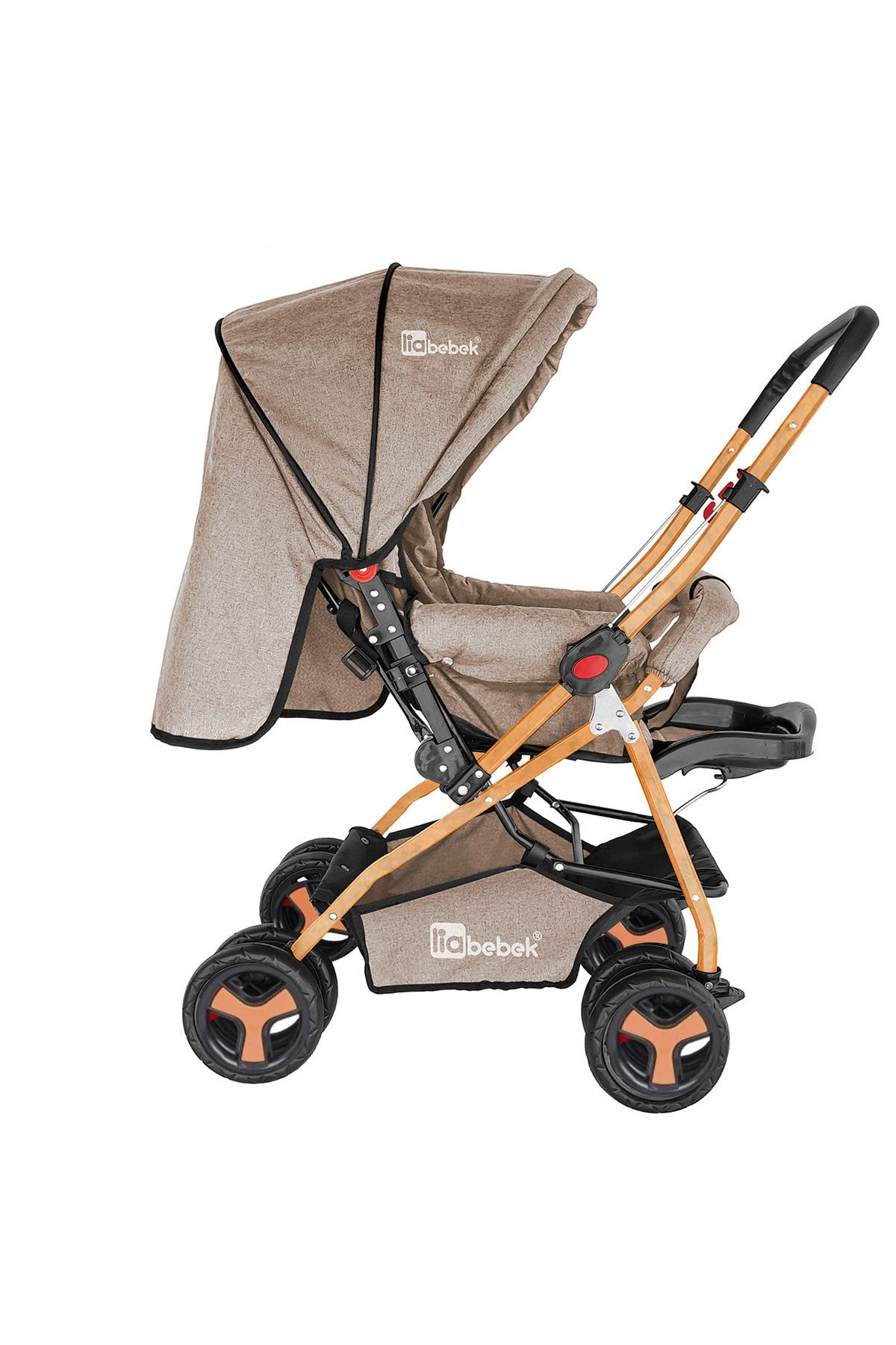 liabebek ZENİT Gold Çift Yönlü Bebek Arabası Ve Taşıma Setİ & TRAVEL SİSTEM fotoğrafı 3 (önizleme)