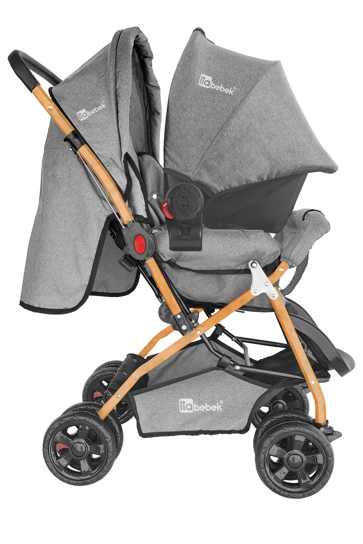 liabebek ZENİT Gold Çift Yönlü Bebek Arabası Ve Taşıma Setİ & TRAVEL SİSTEM fotoğrafı 7 (önizleme)