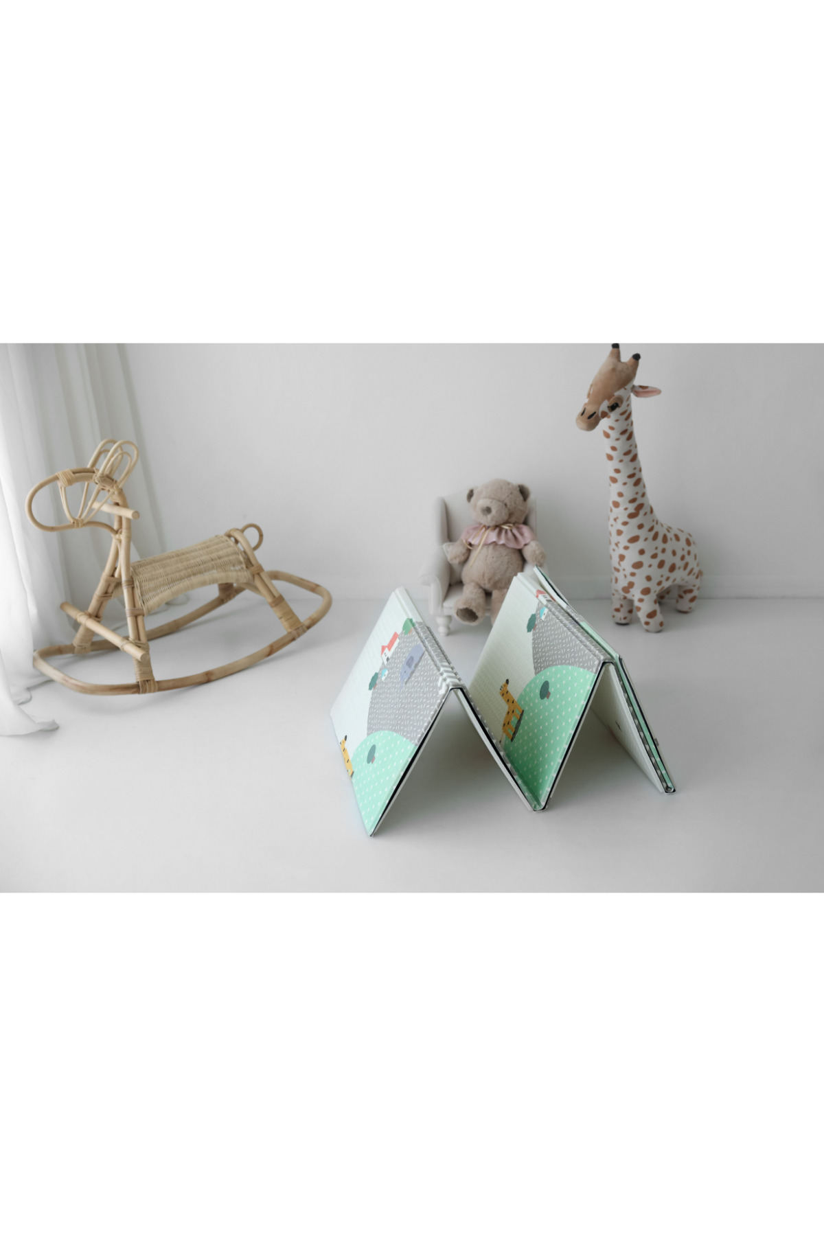 Bebebao Doğa Keşif Yolu ile Minik Kaşifler Gökyüzü ve Dağ Rotaları Katlanabilir Oyun Matı 200x130x1 fotoğrafı 7 (önizleme)