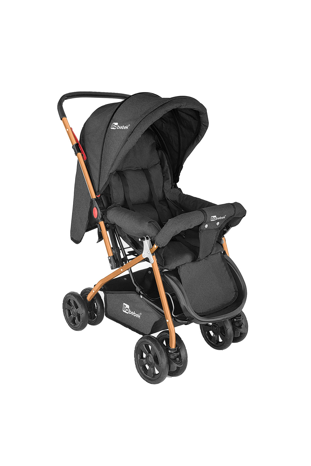 liabebek Enerji Gold Çift Yönlü Bebek Arabası Oyun Çadırı fotoğrafı 3 (önizleme)