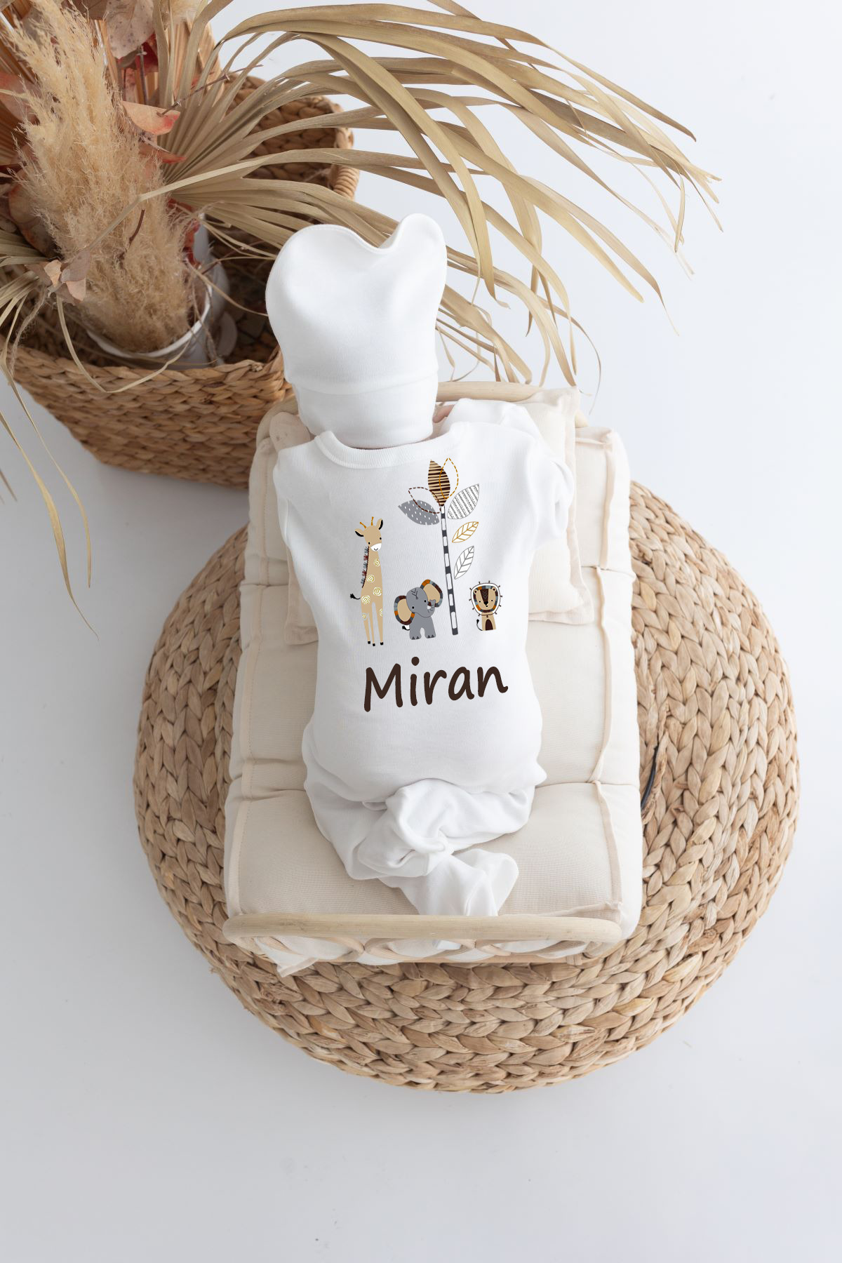 Bebe wini %100 Pamuk 11’li Tavşanlı Hastane Çıkışı MN01-ZÜRAFA fotoğrafı 3 (önizleme)