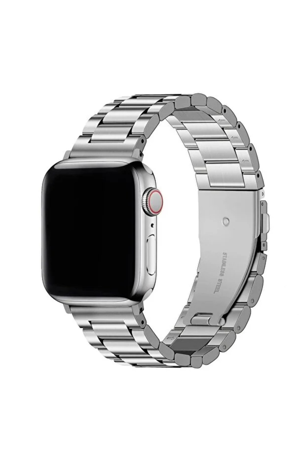 Apple Watch 10/11 42mm 41/40/38 MM Compatible 9/8/7/6/5/4/3/SE Stainless Steel Clip Cord Bracelet