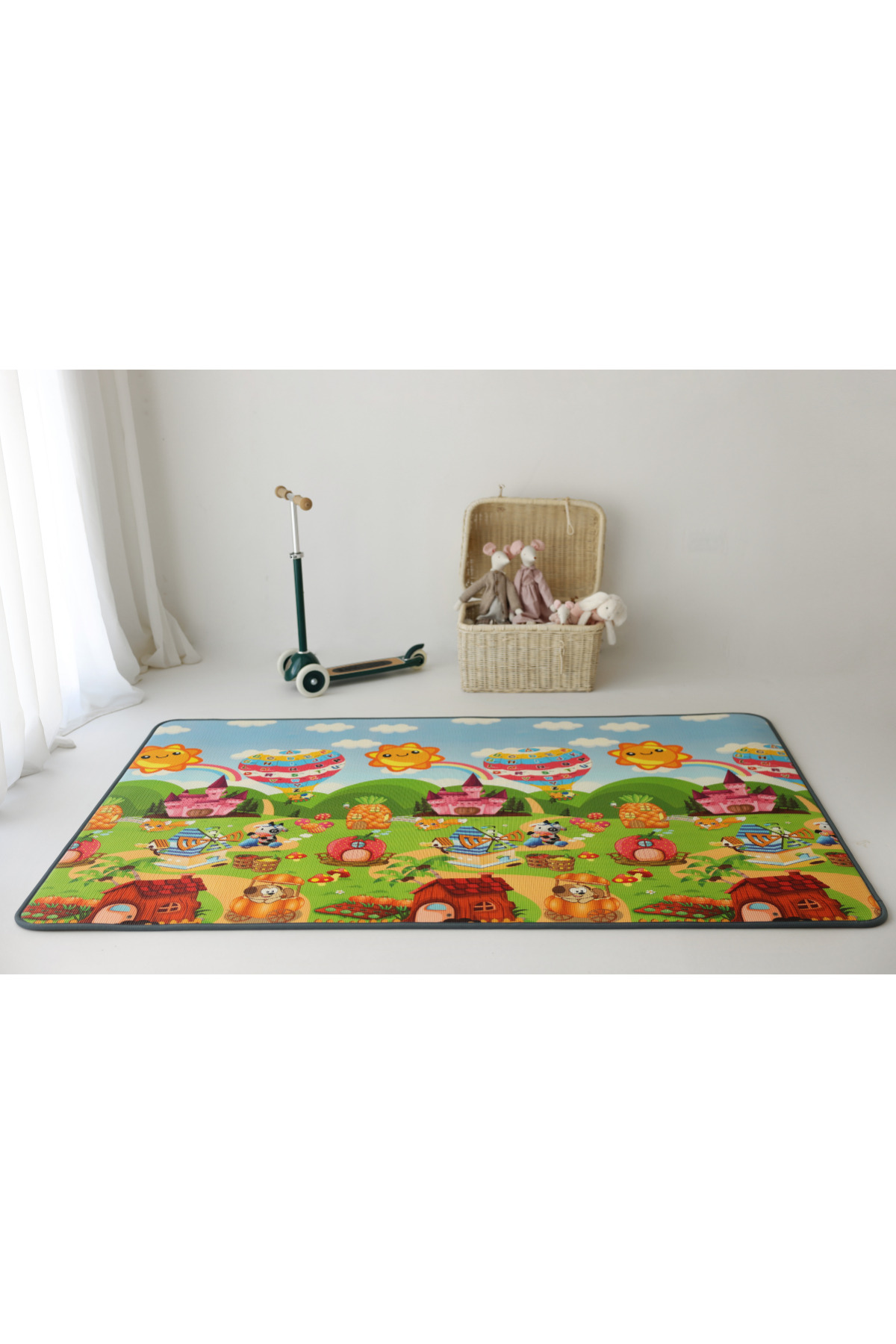 Bebebao Alfabeli Çiftlik Macerası ile Alfabe & Sayı Yol Macerası Oyun Matı 200x140x1 cm fotoğrafı 4 (önizleme)