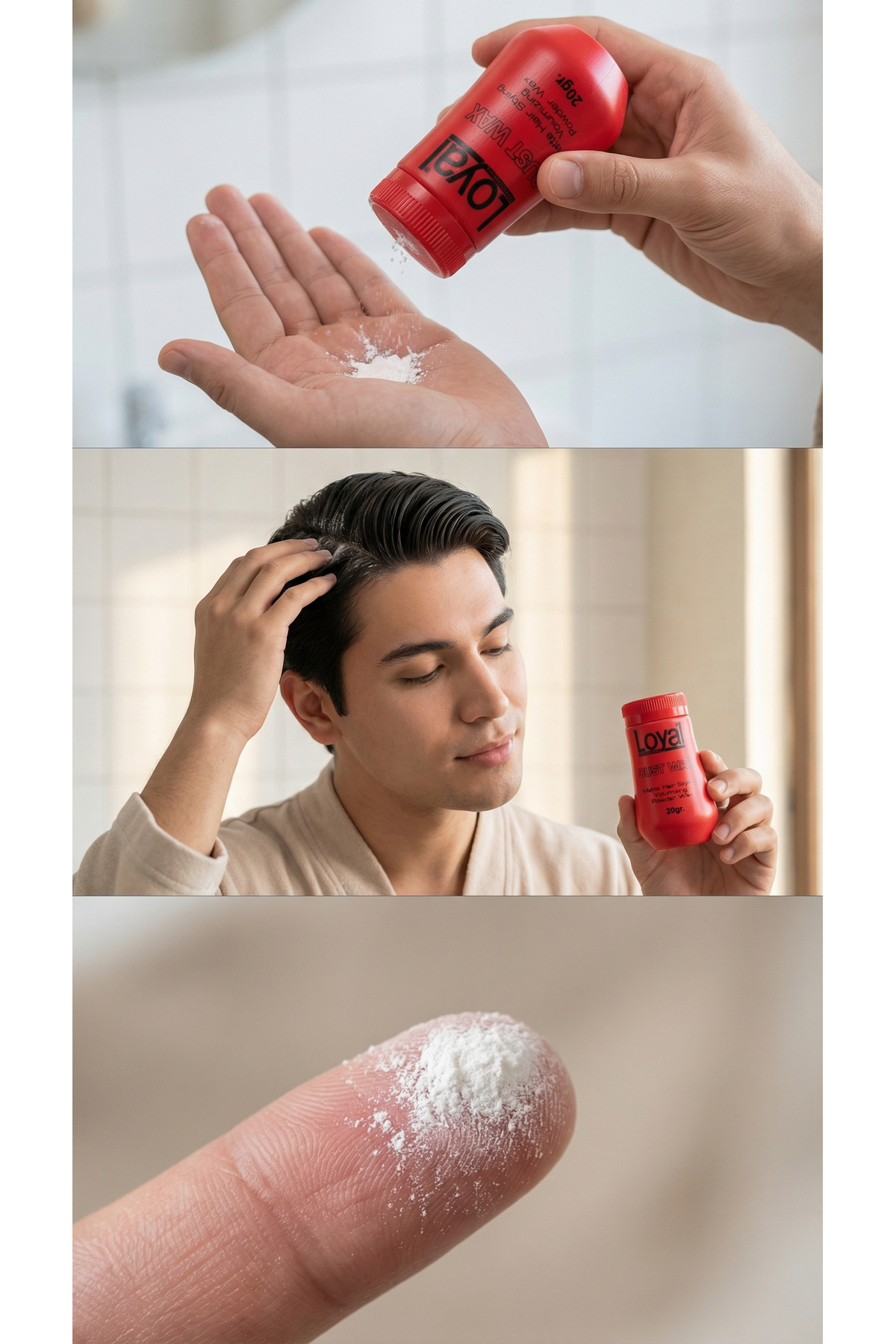 Saç Şekillendirici Pudra Wax Mat 20 Gr — CLKPWAX01 — تصویر 3 از 5