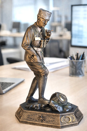 AF SANART Atatürk Kocatepe Biblo Dekoratif heykel