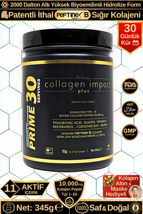Dr.Sammy's Toz Kolajen Peptit 10.000 Mg Tip 1-3 Hidrolize Sığır Kolajeni | Pr...