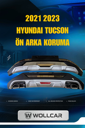 WOLLCAR 2021-2023 HYUNDAI TUCSON ON ARKA KORUMA