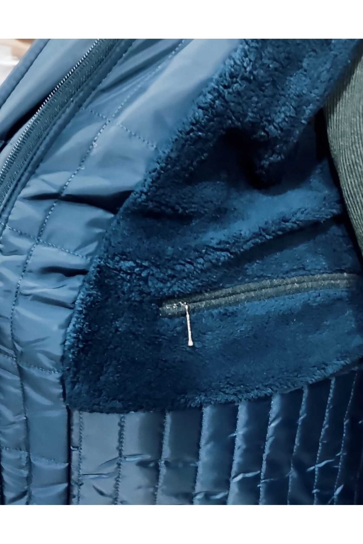Perfore Büyük Beden Erkek Kaban. 4XL, 5XL, 6XL,7XL görsel 6