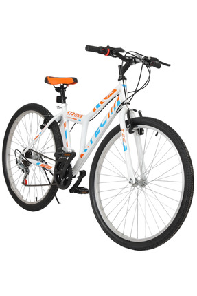 Tec Bisiklet Strong 26" Jant 21 Vites Erkek Dağ Bisikleti Beyaz - Turuncu