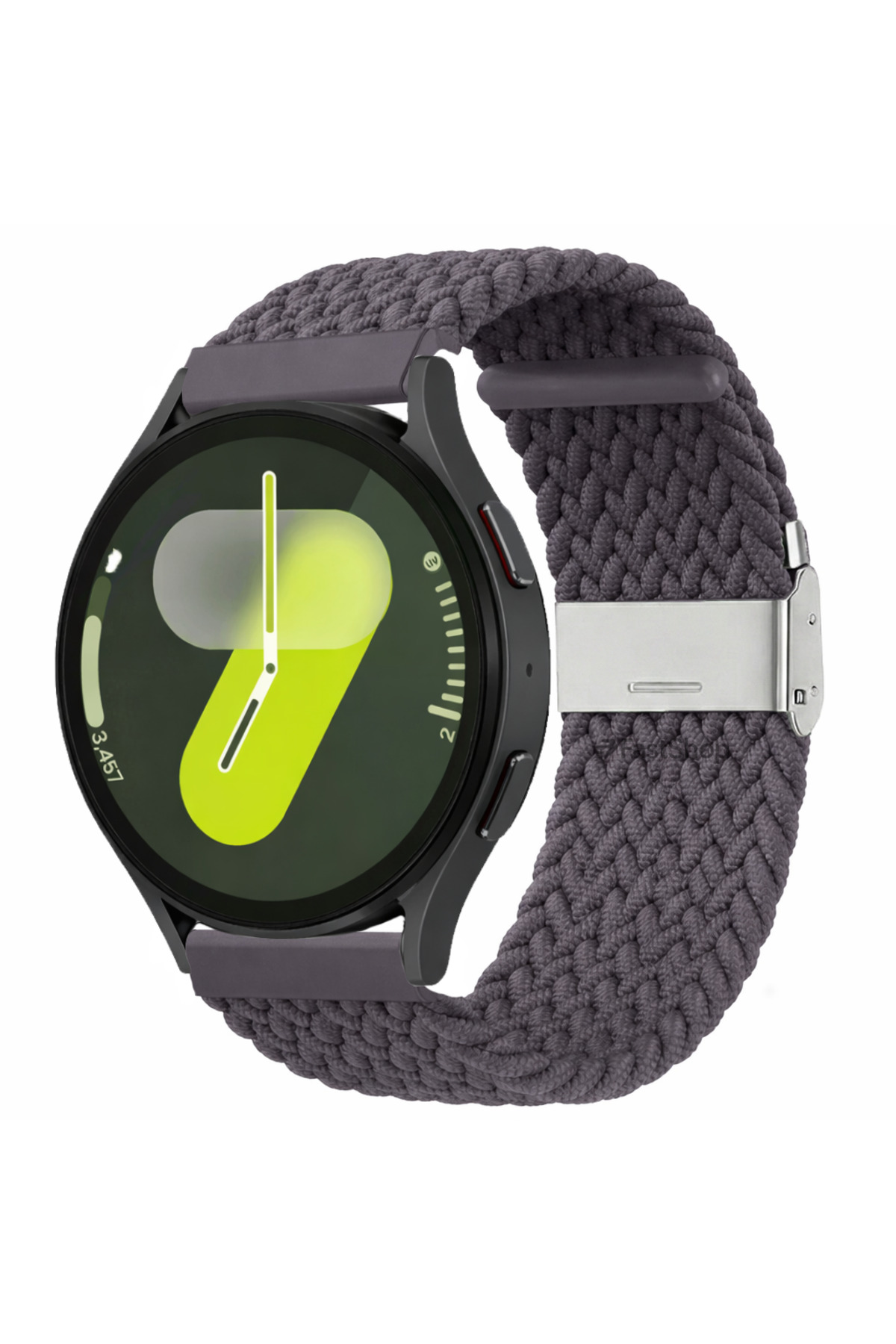 Samsung Galaxy Watch 4 5 6 7 Fe 40 44mm Classic 42 43 46 47mm Compatible 20mm Metal Clip Mesh Cord