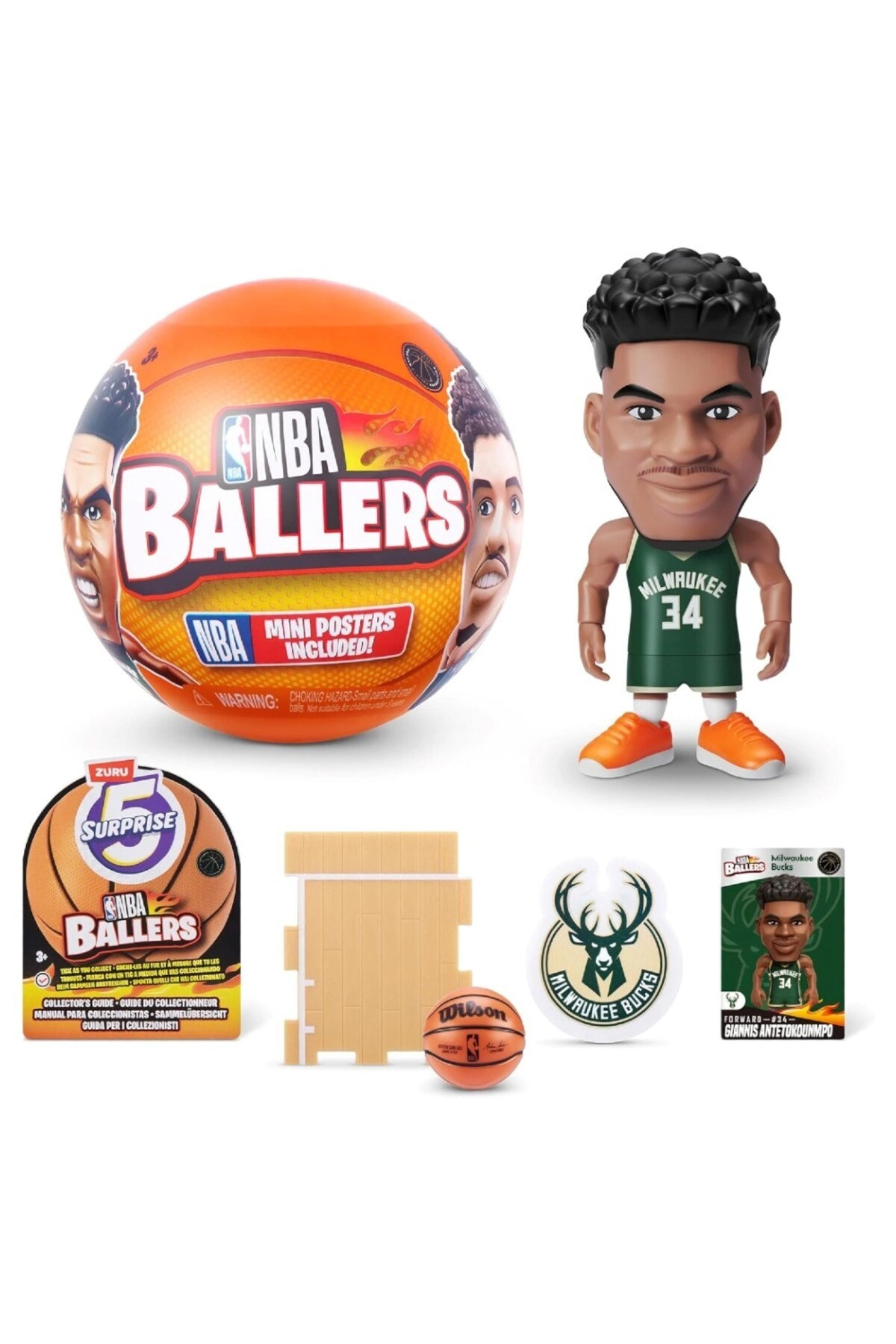 Genel Markalar 5 Surprise NBA Ballers S1 Sürpriz Paket 5UN00000
