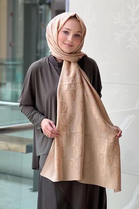 Imannoor 3001 Dama Desen Naia Pamuk Şal