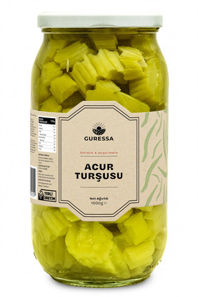 GURESSA Acur Turşusu 1000 ml (Atıştırmalık & Sofralık)