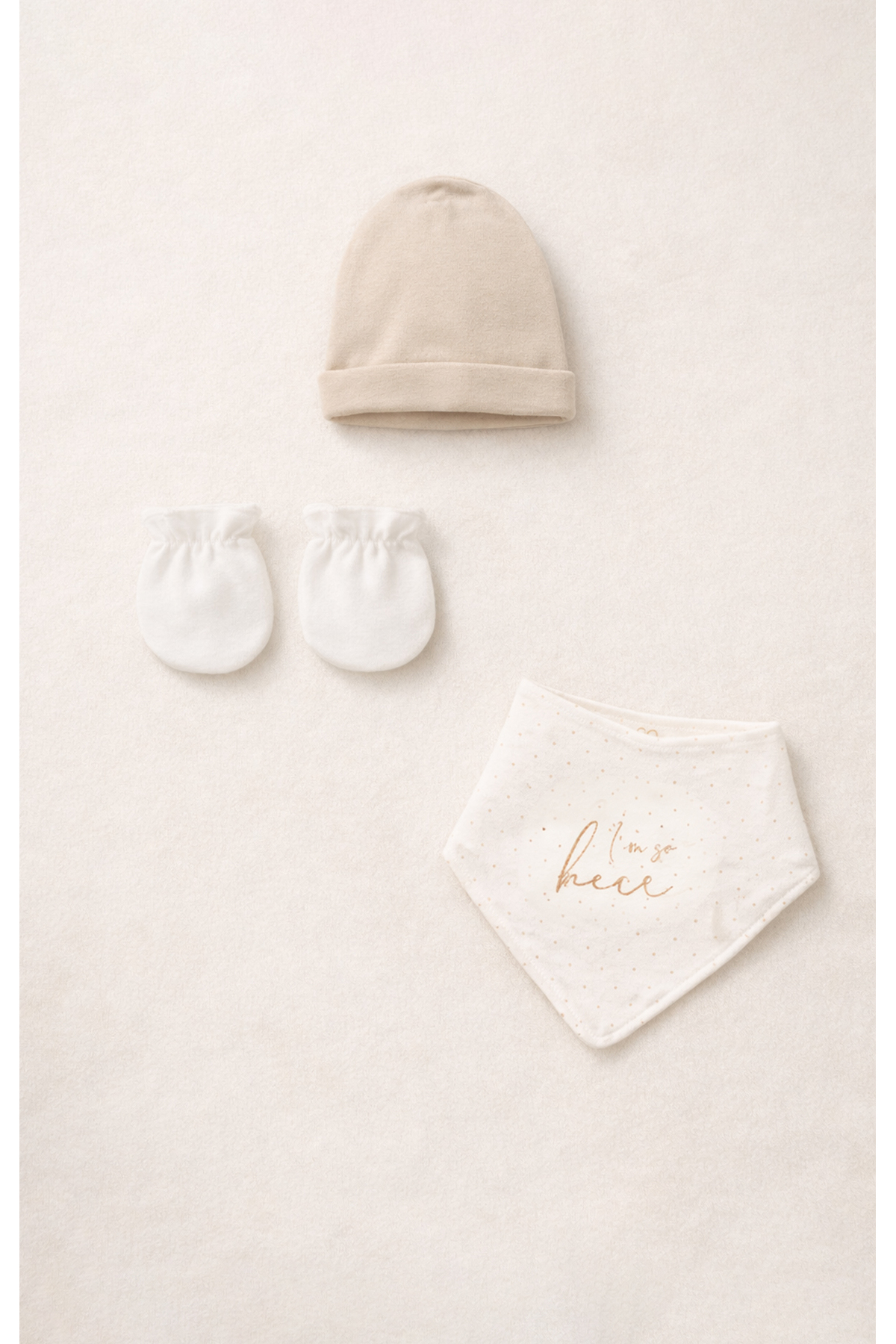 Bistyle Yenidoğan %100 Organik Pamuk 5'li Hastane Çıkışı / New So Bear Kız Erkek Unisex Bebek Seti fotoğrafı 2 (önizleme)