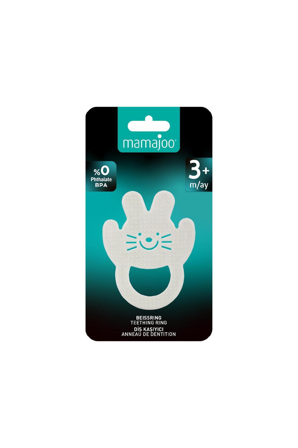 Mamajoo Yumuşak Diş Kaşıyıcı Beyaz Tavşan fotoğrafı 4 (önizleme)