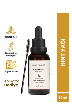 Bade Natural Hint Yağı Soğuk Sıkım %100 Saf 30 Ml