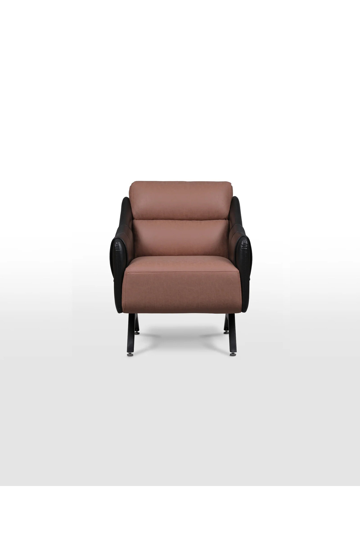 Resim Forsit Design Forsit Ofis Dominus tekli Ofis Büro Kanepesi. Kaz Tüyü Dolgulu Taba Suni Deri Döşemeli 