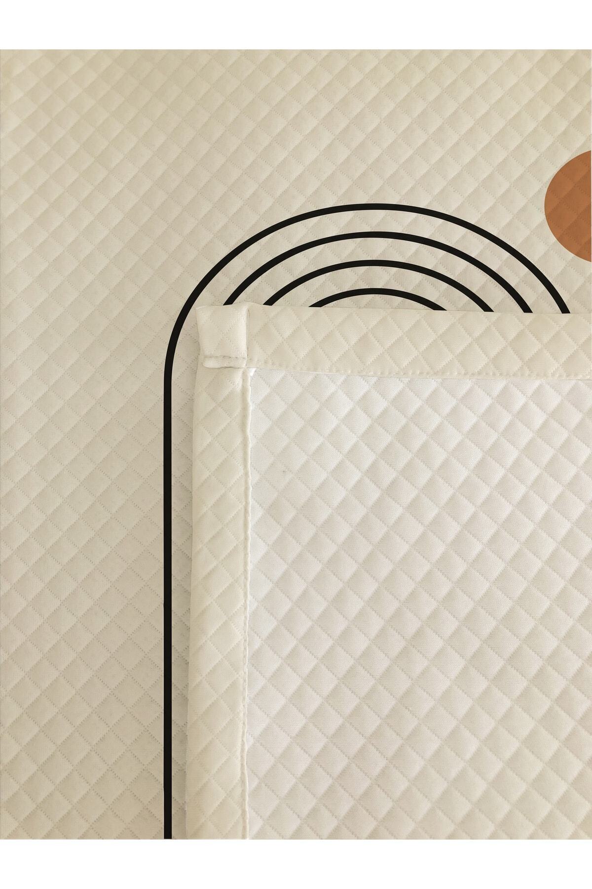 Evmila Modern Desenli Bebek Ve Çocuk Baskılı Tek Kişilik Pike Takımı 160 X 220 Cm Renkli fotoğrafı 4 (önizleme)