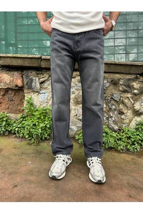 DENIMLAND Erkek Baggy Straight Kot Pantolon Normal Düz Paça Denım Genç Rahat ...