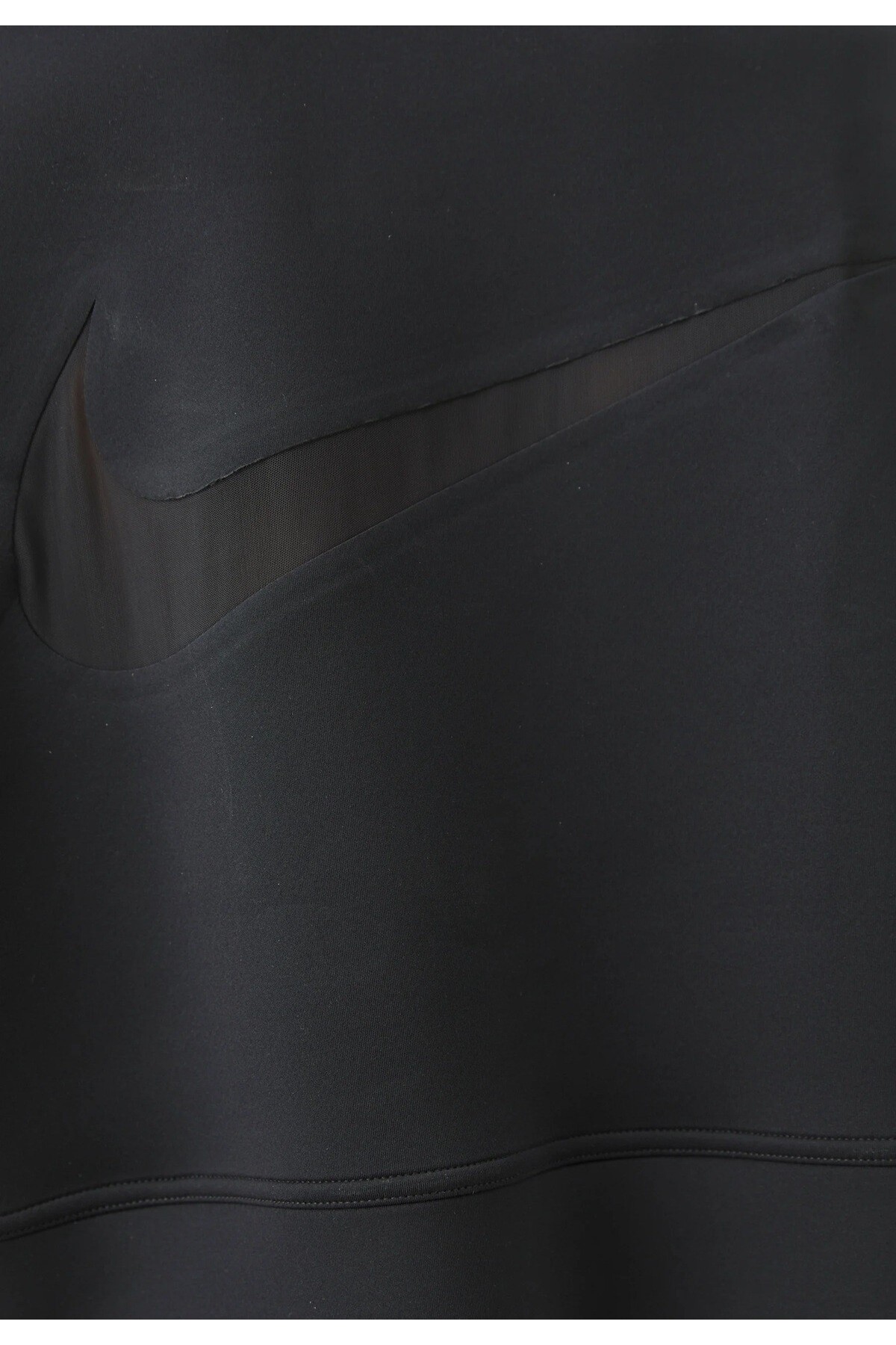Nike Dri Fit Oversize Crew Neck Crop Sweatshirt Kadın Oversize Crop Sweatshirt Siyah görsel 4