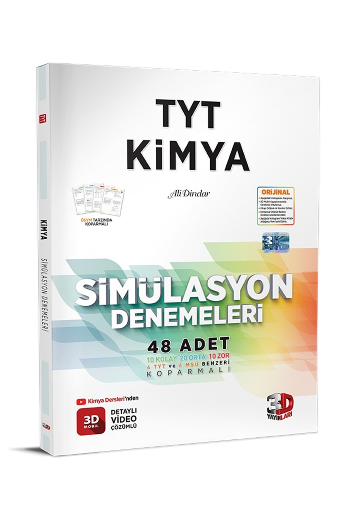 2025年版 ファイナル化学 高3 3D Yayınları 2026-2027 Müfredat TYT Kimya Deneme Detaylı Video