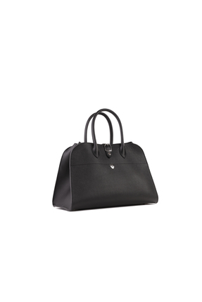 Aclass A Class Hakiki Deri Siyah El Çantası 38X26,5X23 CM