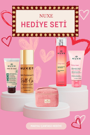 Nuxe Sevgililer Gününe Özel Hediye Bakım Seti