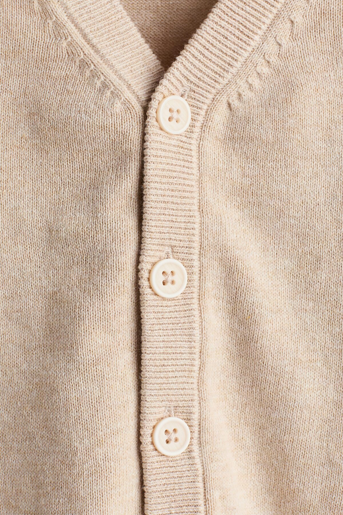 H&M Pamuklu İnce Triko Hırka fotoğrafı 2 (önizleme)