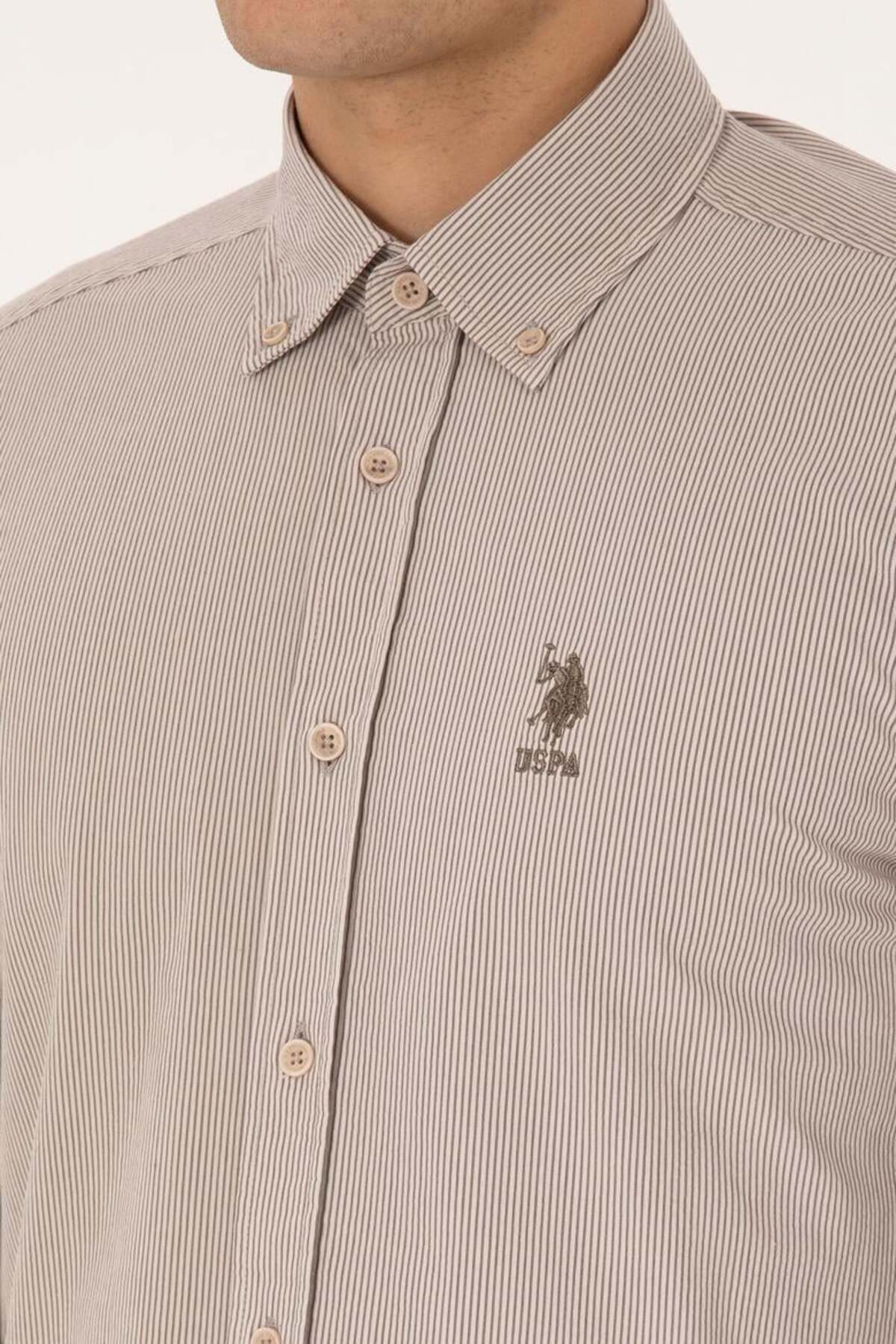 U.S. Polo Assn. U.S Polo Assn. Erkek Dokuma Gömlek — رنگارنگ 2235985