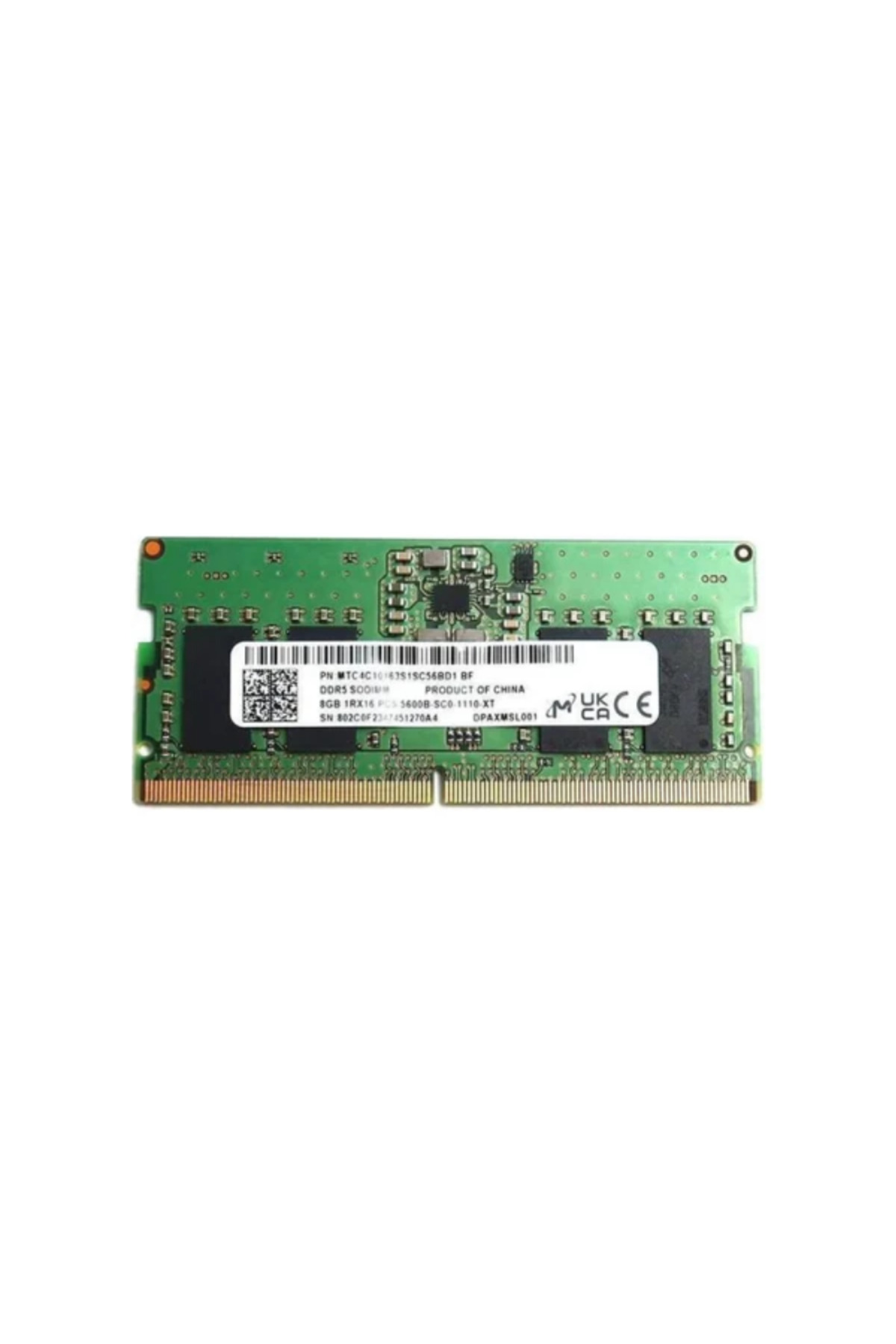 Micron 8GB DDR5 5600Mhz Notebook RAM - Fiyatı, Yorumları