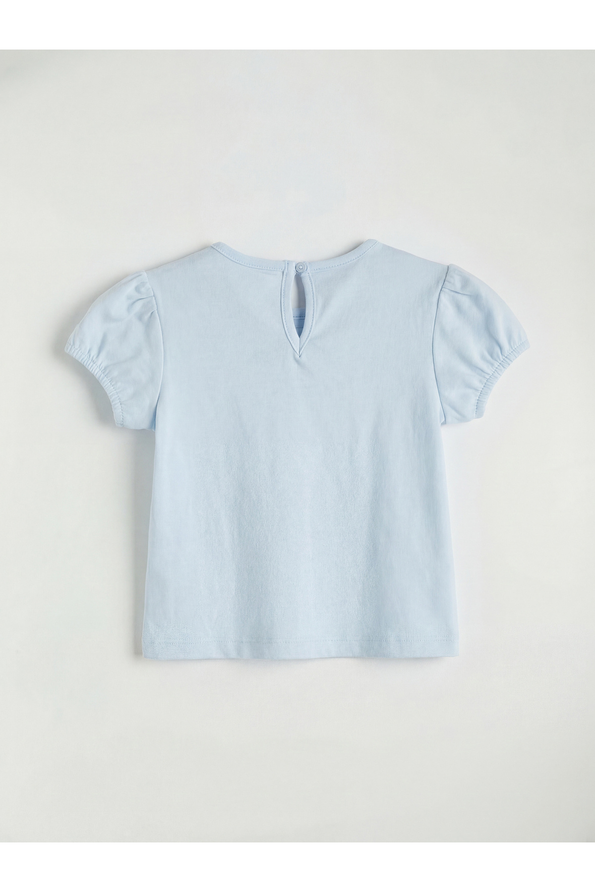 LC Waikiki LCW baby Ekru Bisiklet Yaka Çiçekli Kız Bebek Elbise Ve Tişört fotoğrafı 4 (önizleme)