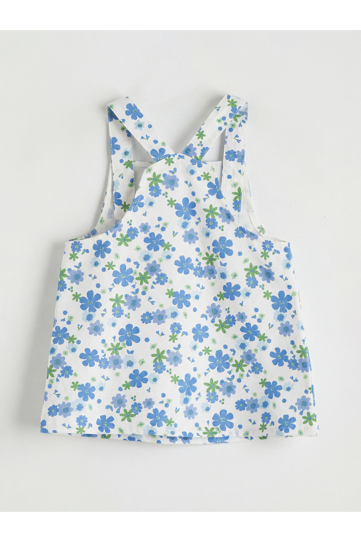 LC Waikiki LCW baby Ekru Bisiklet Yaka Çiçekli Kız Bebek Elbise Ve Tişört fotoğrafı 6 (önizleme)