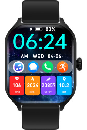 Wesdar K-088WT Türkçe Menü, Sesli Görüşme, IOS & Android Destekli Akıllı Saat