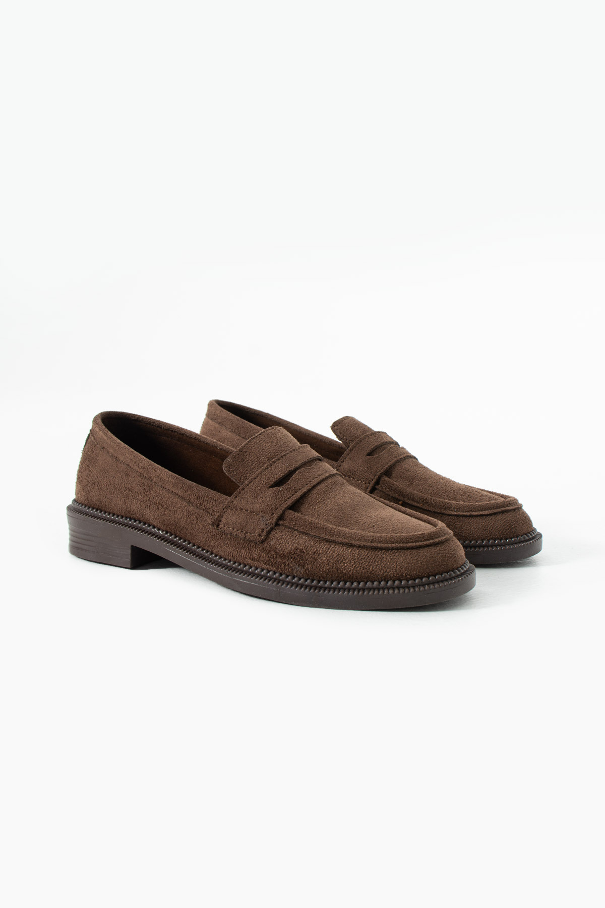 DUXAL SHOES Marlena Kadın Şık Günlük Süet Loafer Ayakkabı görsel 5