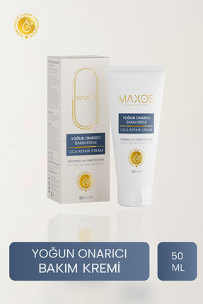Maxos Yoğun Onarıcı & Yenileyici CICA Bakım Kremi 50ml