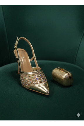 Frosty Gold Abiye Ayakkabı